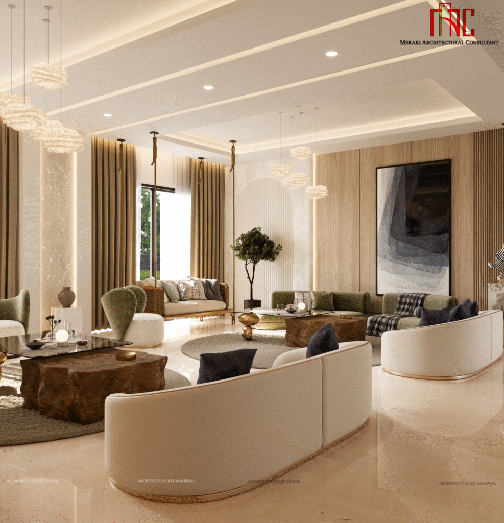 Luxury residential interior design in Bijnor