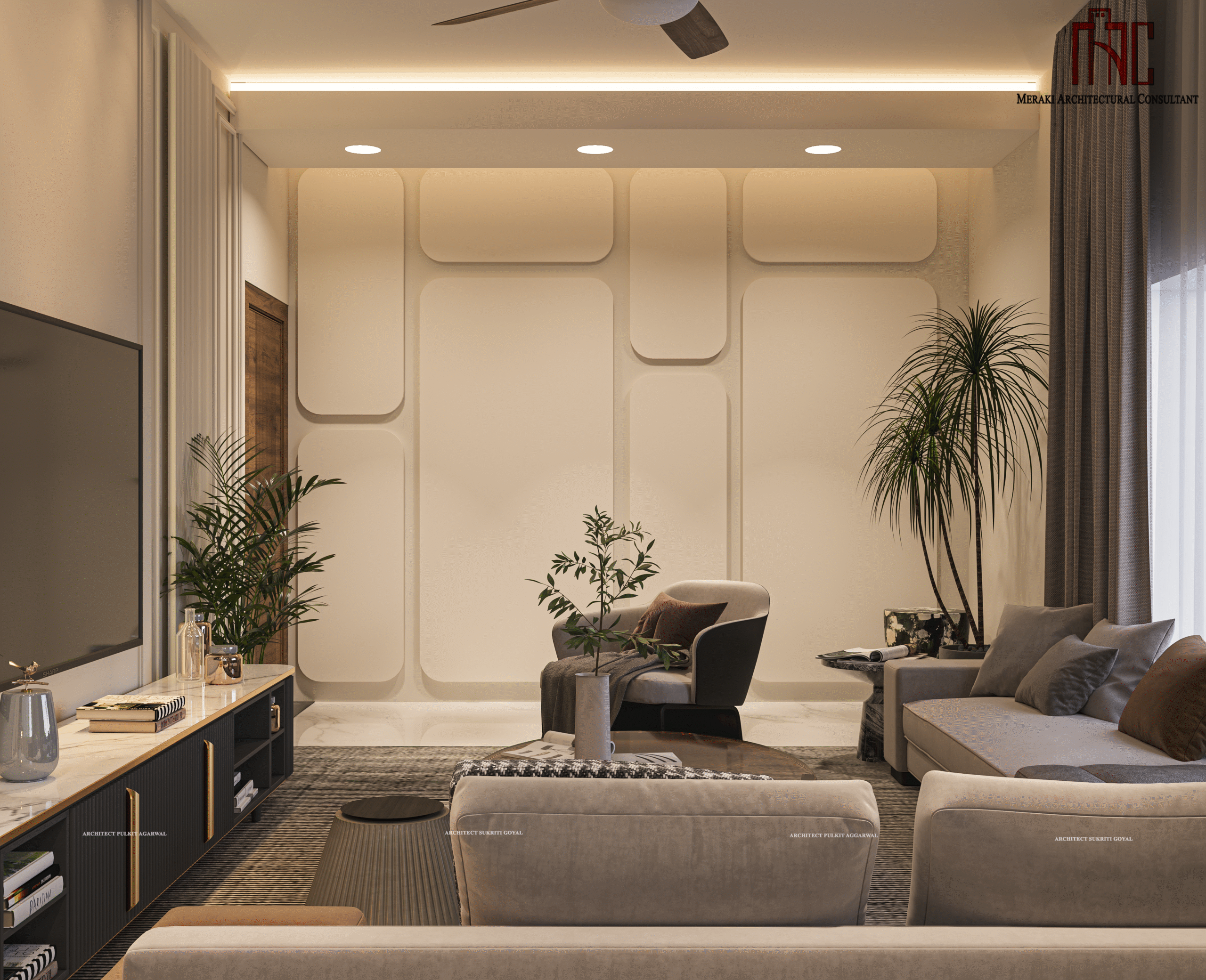 Collaborative architecture design process between clients and architects in Noida