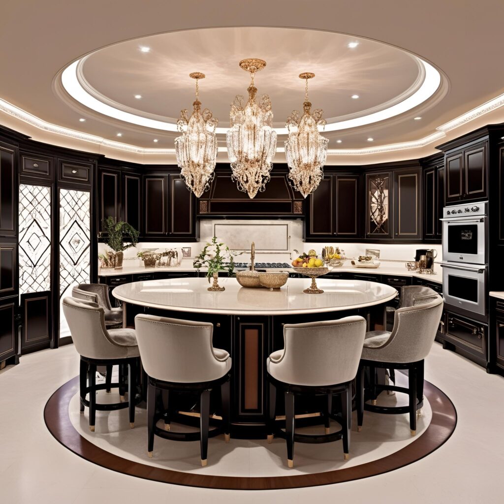 luxury furniture and kitchen