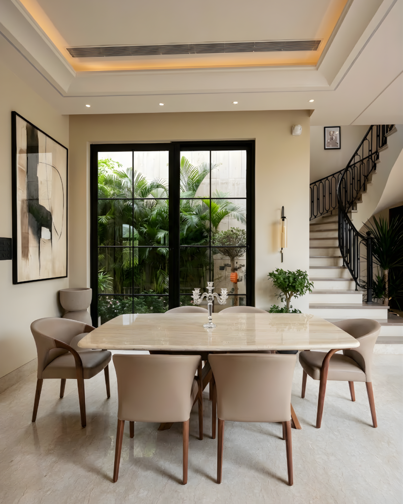Integrated architecture and interior design project delivered by Meraki.